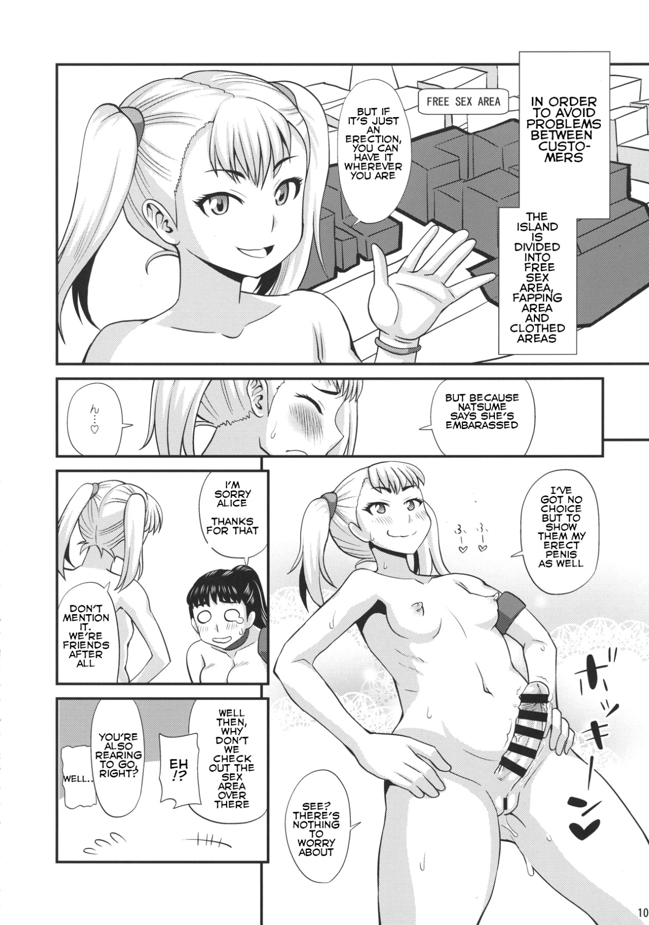 Hentai Manga Comic-Futanari Nudist Vacation-Read-8